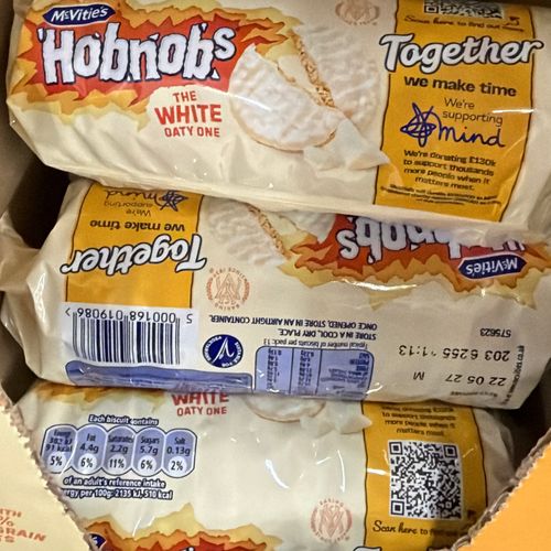 White Chocolate Hobnobs